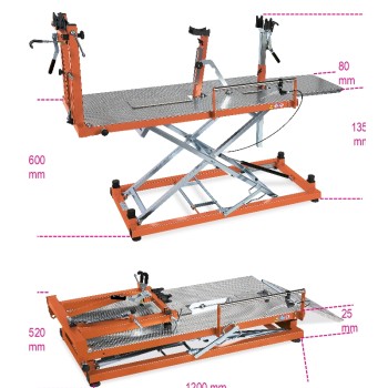 Beta 3910 Elektromos kerékpáremelő – Összecsukható, 40 kg teherbírású profi emelő