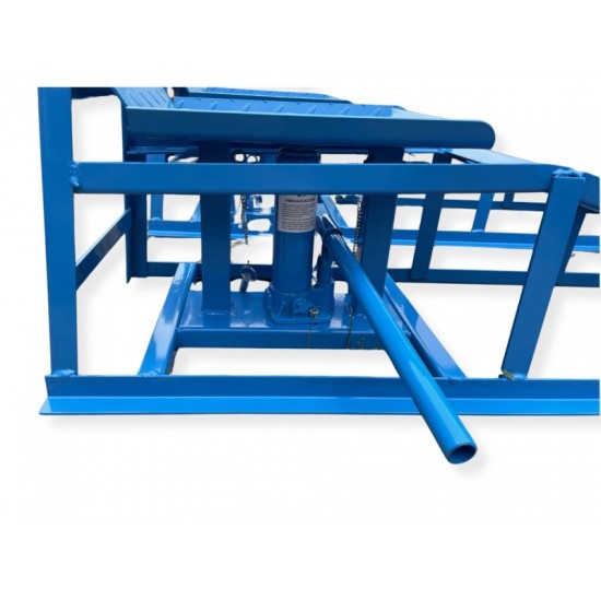 Rámpa beépített emelő funkcióval 1 tonna/rámpa teherbírás 270-375 mm magasság