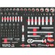 YATO YT-55308 szerszámkocsi 157 részes szerszámkészlettel YATO YT-55308 szerszámkocsi 157 részes szerszámkészlettel