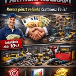 Csatlakozz Partnerprogramunkhoz – Keress pénzt a garazstechnika.hu ajánlásával!