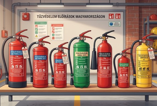 Tűzoltó készülék és tűztakaró: hova mi kötelező, mit érdemes választani?
