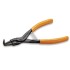 BETA 1038 175 mm 90° hajlított külső Seeger-fogó barnított PVC markolattal BETA 1038 175 mm 90° hajlított külső Seeger-fogó barnított PVC markolattal