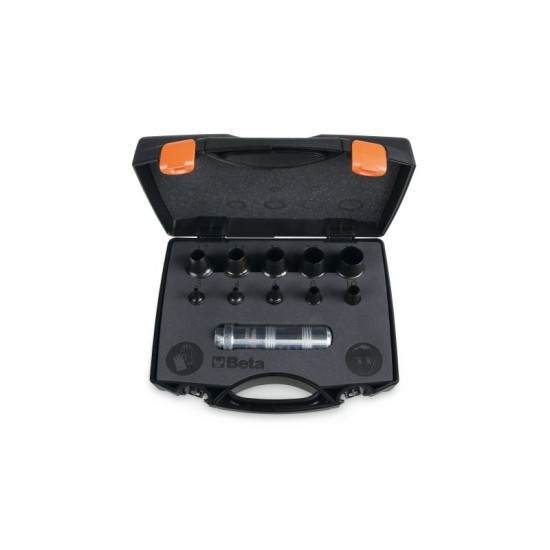 BETA 1105C/10T tömítéskivágó készlet – 10 részes, 3–20 mm, ipari kivitel BETA 1105C/10T tömítéskivágó készlet – 10 részes, 3–20 mm, ipari kivitel