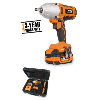 1984/K600 Irányváltós ütvecsavarbehajtó, 20 V, szénkefe nélküli motor, 1/2” csatlakozó - 600 Nm