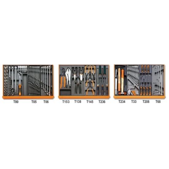 Beta 5904VI/1T – 98 részes ipari karbantartó szerszámkészlet hőformált tálcákban Beta 5904VI/1T – 98 részes ipari karbantartó szerszámkészlet hőformált tálcákban