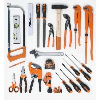 5980ID/1 24 darabos vízvezetékszerelő szerszámkészlet