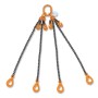 8098SL D20-4 Emelőlánc, 4 karos, önzáró, kengyeles horgokkal 8. biztonsági fok