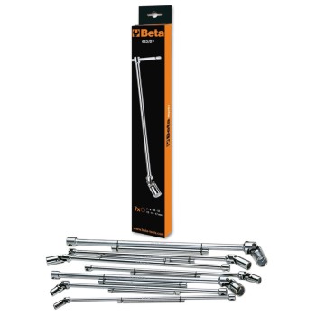 952/D7 T-szárú hatszögű imbuszkulcskészlet, 7 darabos