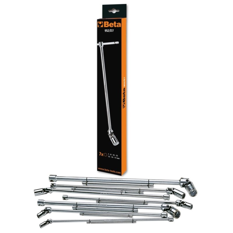 952/D7 T-szárú hatszögű imbuszkulcskészlet, 7 darabos 952/D7 T-szárú hatszögű imbuszkulcskészlet, 7 darabos