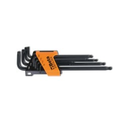 Beta 97BRTXL/SC8 – 8 részes hosszú hajlított Torx® gömbfejű kulcskészlet Beta 97BRTXL/SC8 – 8 részes hosszú hajlított Torx® gömbfejű kulcskészlet