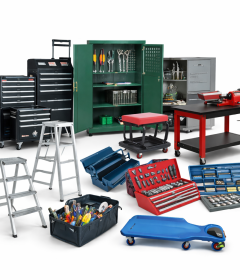 Szerszámos szekrények, tárolók