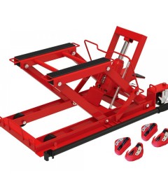 Motorkerékpár emelők, tartók