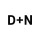 D+N