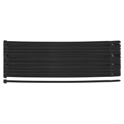 Kábelkötegelő, gyorskötöző, EXTREME, UV álló, fekete, 4,8x200mm, 100db/cs Kábelkötegelő, gyorskötöző, EXTREME, UV álló, fekete, 4,8x200mm, 100db/cs