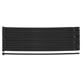 Kábelkötegelő, gyorskötöző, EXTREME, UV álló, fekete, 4,8x200mm, 100db/cs Kábelkötegelő, gyorskötöző, EXTREME, UV álló, fekete, 4,8x200mm, 100db/cs