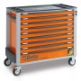 BW 2400S-XLO9/E-XXL Worker 9 fiókos szerszámkocsi 716 darabos szerszámkészlettel