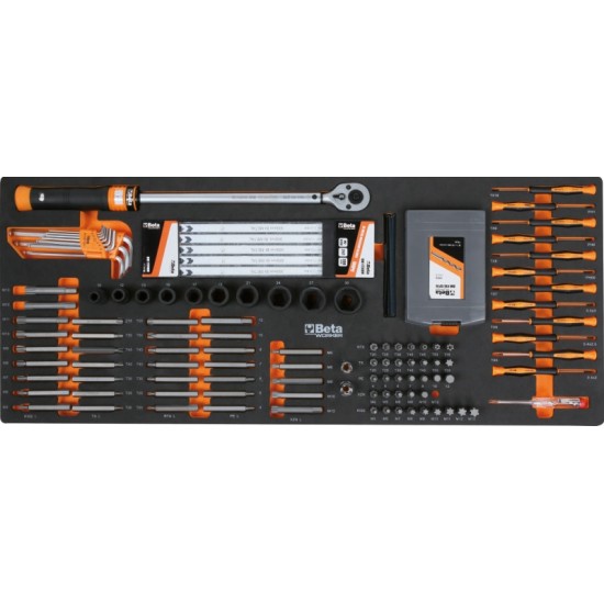 BW 2400S-XLO9/E-XXL Worker 9 fiókos szerszámkocsi 716 darabos szerszámkészlettel