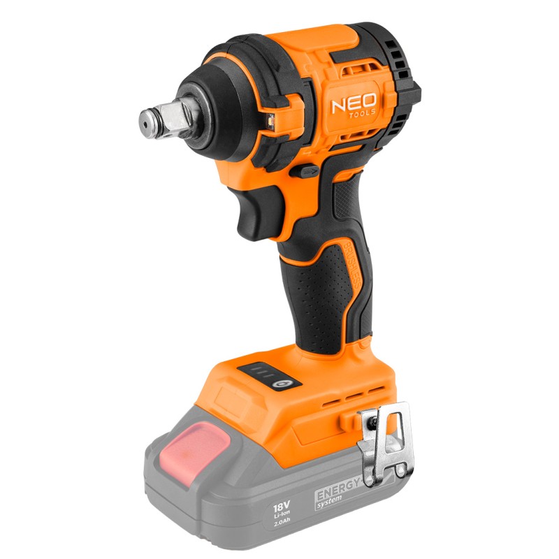 NEO TOOLS 04-613 akkus szénkefementes ütvecsavarozó – 18V, 1/2'', 350 Nm, Energy+ akku nélkül!