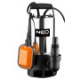 NEO TOOLS 04-736 Szennyvízszivattyú inox házzal, 1100W, 18.000 l/óra