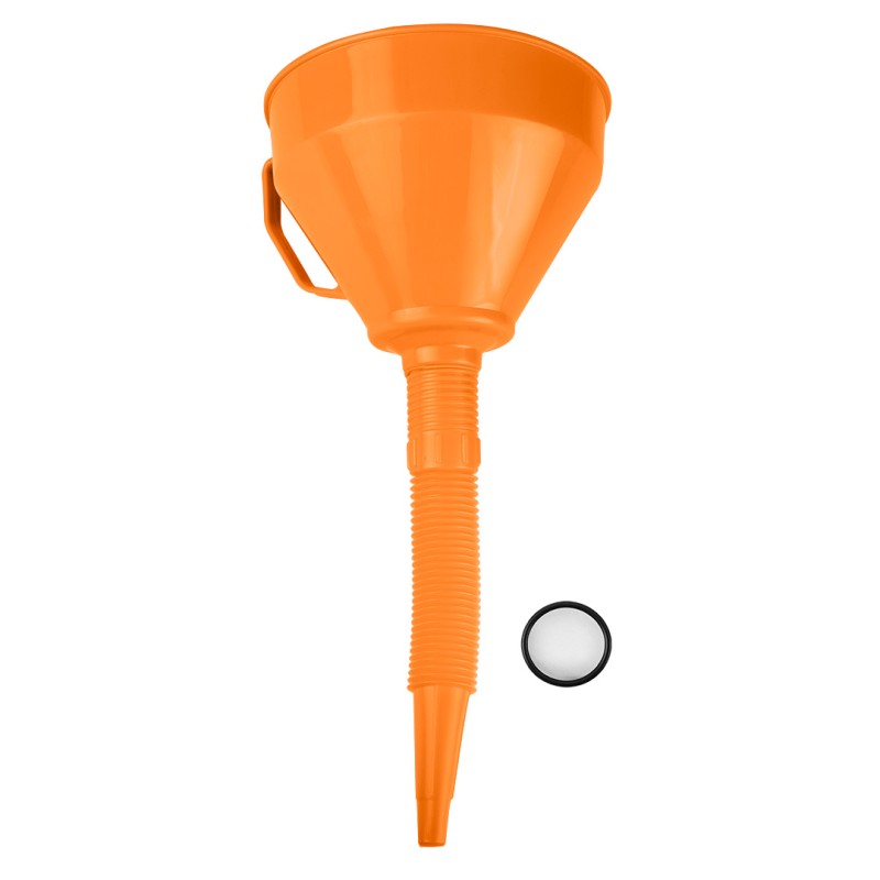 Tölcsér 160mm, 1,2L, flexibilis kifolyóval, polietilén