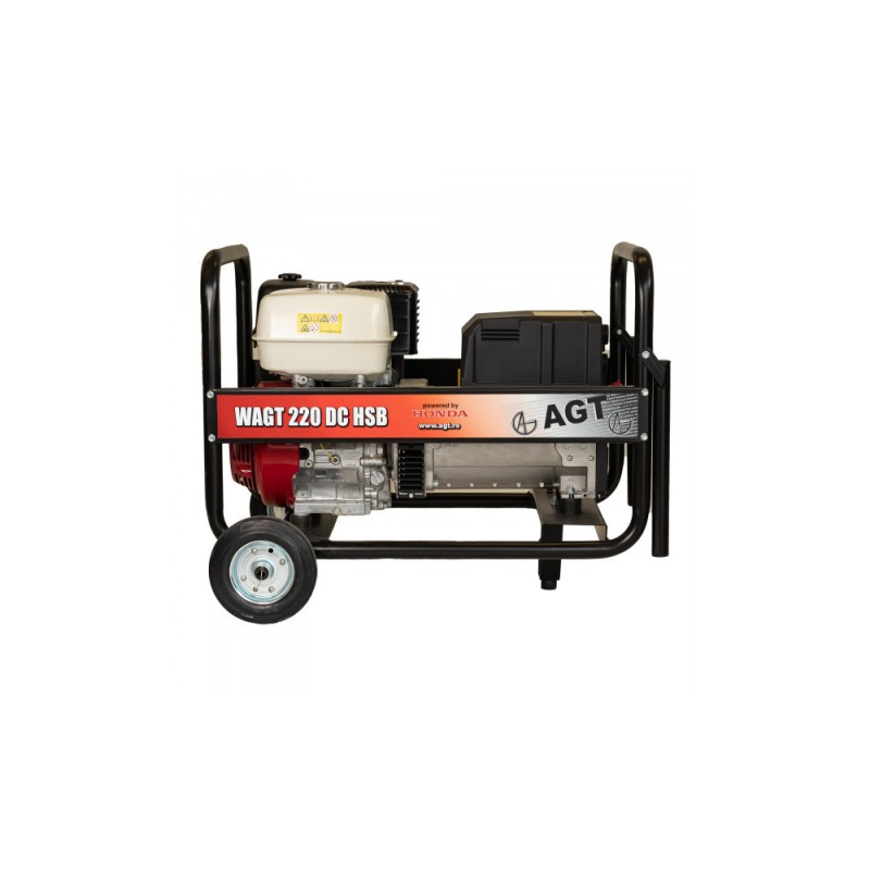 WAGT 220 DC HSB hegesztő áramfejlesztő 4 mm-es elektródáig (HONDA GX390) WAGT 220 DC HSB hegesztő áramfejlesztő 4 mm-es elektródáig (HONDA GX390)