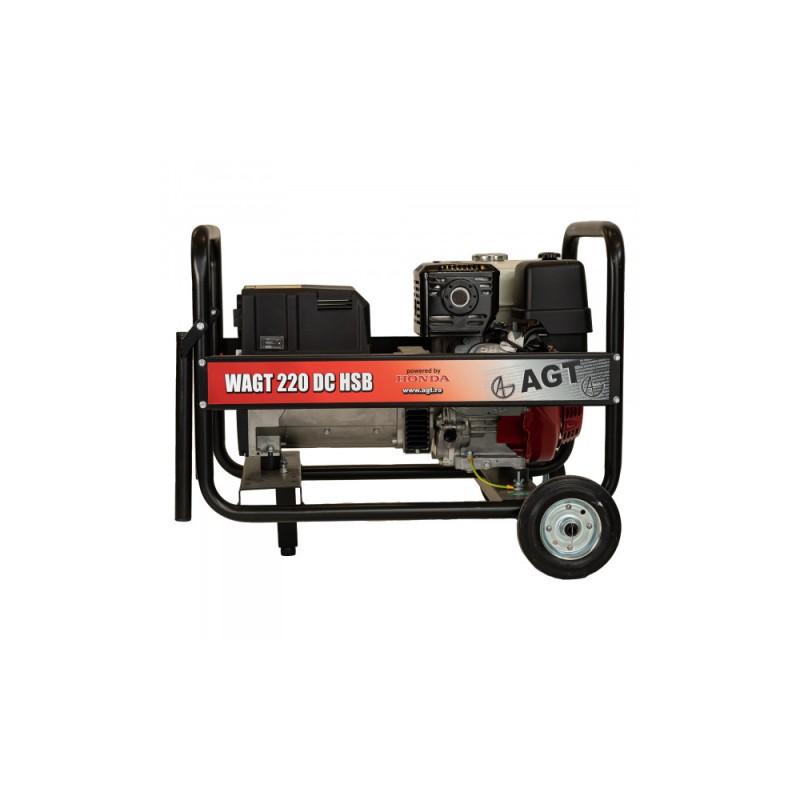 WAGT 220 DC HSB hegesztő áramfejlesztő 4 mm-es elektródáig (HONDA GX390) WAGT 220 DC HSB hegesztő áramfejlesztő 4 mm-es elektródáig (HONDA GX390)
