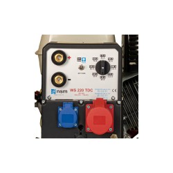 WAGT 220 DC HSB hegesztő áramfejlesztő 4 mm-es elektródáig (HONDA GX390)