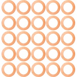 Menetjavító készlet olajleeresztő pótalátét 25 db-os készlet 10-es  Welzh Menetjavító készlet olajleeresztő pótalátét 25 db-os készlet 10-es  Welzh