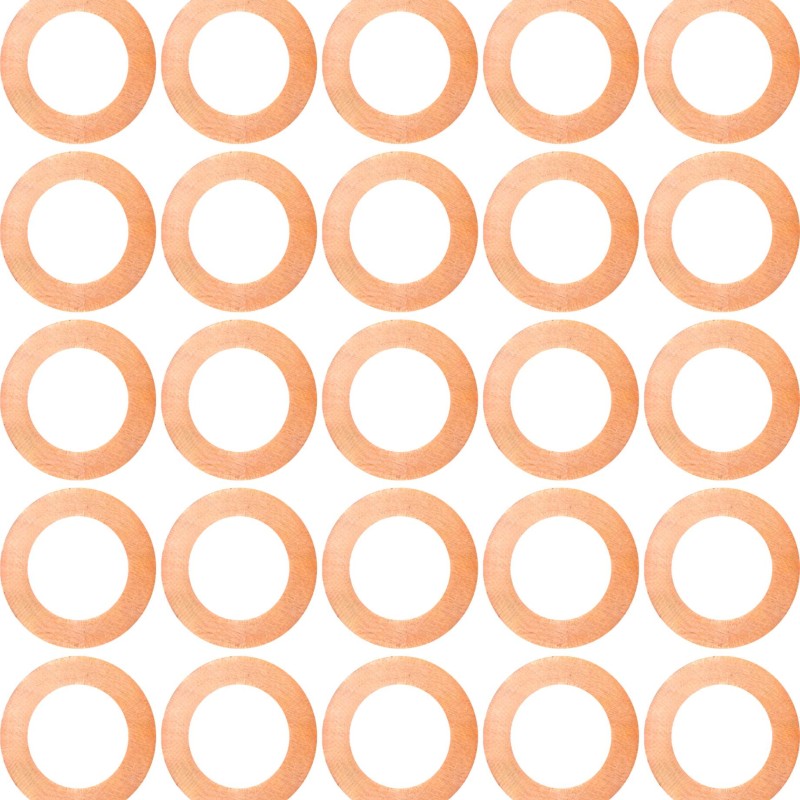 Menetjavító készlet olajleeresztő pótalátét 25 db-os készlet 10-es  Welzh