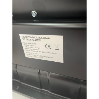 Hordozható gázolajos hőlégfúvó 20kW (KBHO0020)