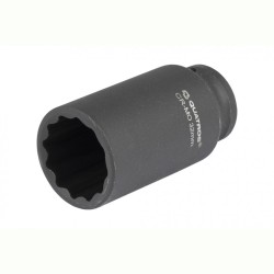 Quatros 12 szögű hosszított gépi dugókulcs 32mm 1/2'' Quatros 12 szögű hosszított gépi dugókulcs 32mm 1/2''