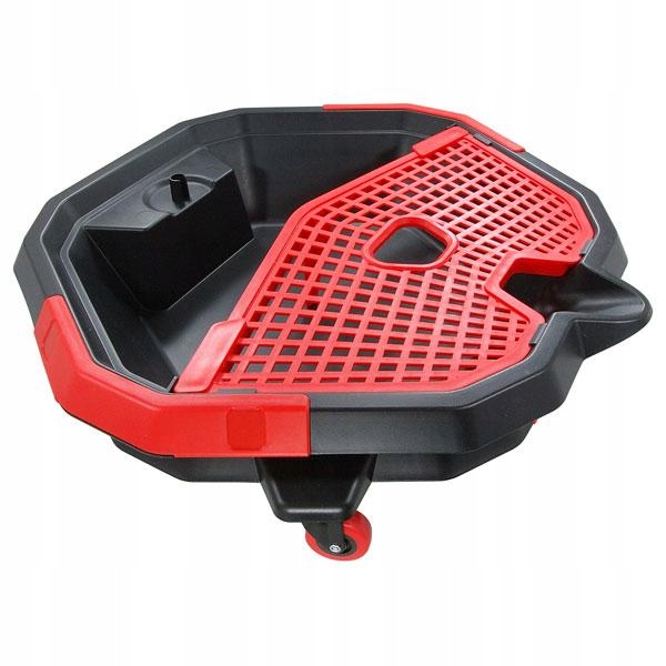 Olajleeresztő tálca  8 literes - Gurulós - Yato (YT-06992)