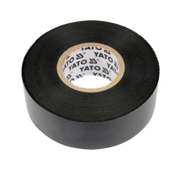 Szigetelőszalag, 12×0,13 mm×10 m, fekete Yato Szigetelőszalag, 12×0,13 mm×10 m, fekete Yato