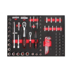 Szerszámszekrény 6 fiókkal tartozékokkal (234 db) YZ0801227A-1 Szerszámszekrény 6 fiókkal tartozékokkal (234 db) YZ0801227A-1