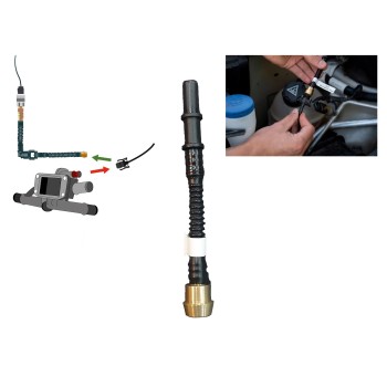 Nyomásteszter PressureDiag-hoz Adapter: Hűtőrendszer nyomásteszthez HU35025-13