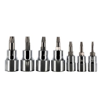Csavarkiszedő készlet 7 db-os - sérült BKNY Torx csavarokhoz 1/4'' T10-T40