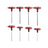 YATO YT‑05597 gömbfejű imbusz T‑kulcs készlet, 8 részes (2,5–10 mm)