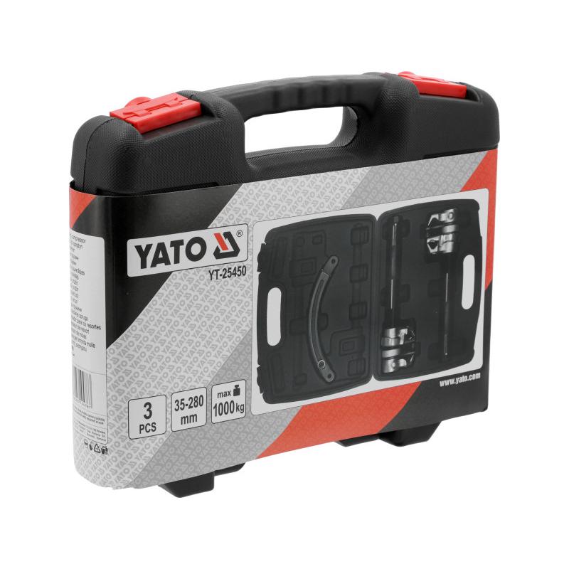 YATO YT-25450 2 részes rugóösszehúzó készlet – spirálrugókhoz​