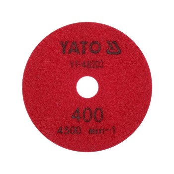 YATO YT-48203 100 mm P400 gyémánt csiszoló és polírozókorong, tépőzáras