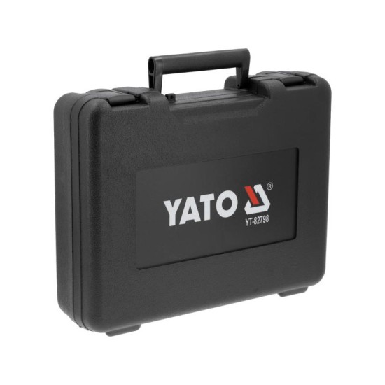 YATO YT-82798 akkumulátoros ütvecsavarozó – 1/4'', 230 Nm, 18 V, szénkefe nélküli (1 x 4,0 Ah akku + töltő)
