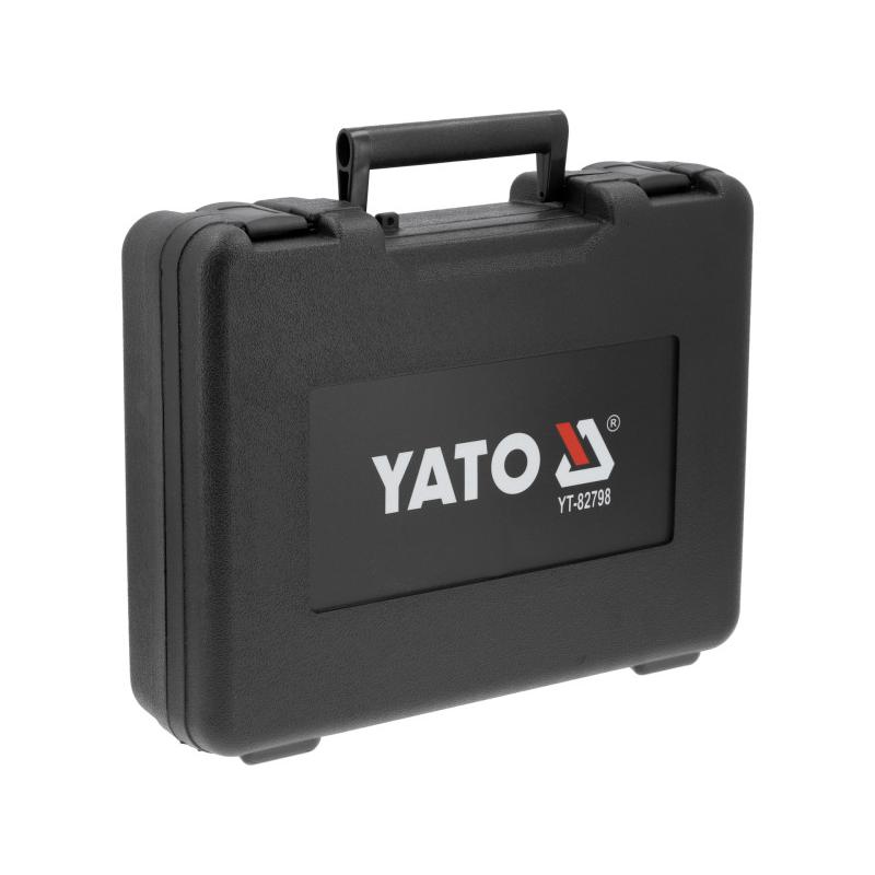 YATO YT-82798 akkumulátoros ütvecsavarozó – 1/4'', 230 Nm, 18 V, szénkefe nélküli (1 x 4,0 Ah akku + töltő)