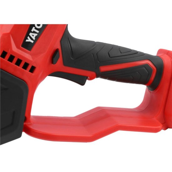 YATO YT-828134 akkumulátoros láncfűrész – 175 mm, 18 V, szénkefe nélküli (akku és töltő nélkül) YATO YT-828134 akkumulátoros láncfűrész – 175 mm, 18 V, szénkefe nélküli (akku és töltő nélkül)