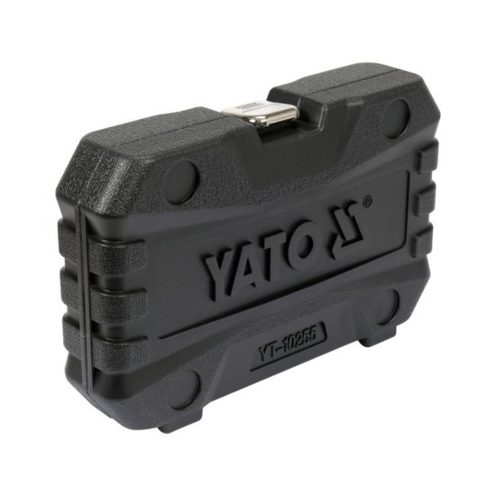 YATO YT-10255 gépi dugókulcs készlet 11 részes 1/2'' 10–27 mm CrMo