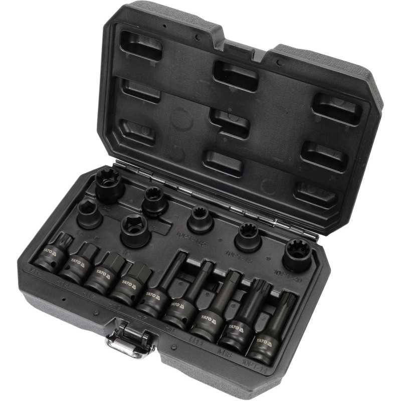 Féknyeregkulcs készlet 16 db-os - speciális méretek - Yato Féknyeregkulcs készlet 16 db-os - speciális méretek - Yato