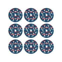 BOSCH EXPERT O780 Foil Tépőzáras csiszolótárcsa készlet 9 részes 125 mm kerámiaszemcsés BOSCH EXPERT O780 Foil Tépőzáras csiszolótárcsa készlet 9 részes 125 mm kerámiaszemcsés