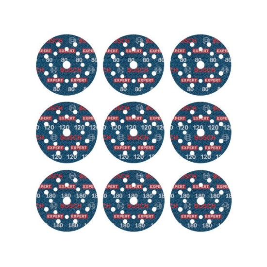 BOSCH EXPERT O780 Foil Tépőzáras csiszolótárcsa készlet 9 részes 125 mm kerámiaszemcsés BOSCH EXPERT O780 Foil Tépőzáras csiszolótárcsa készlet 9 részes 125 mm kerámiaszemcsés