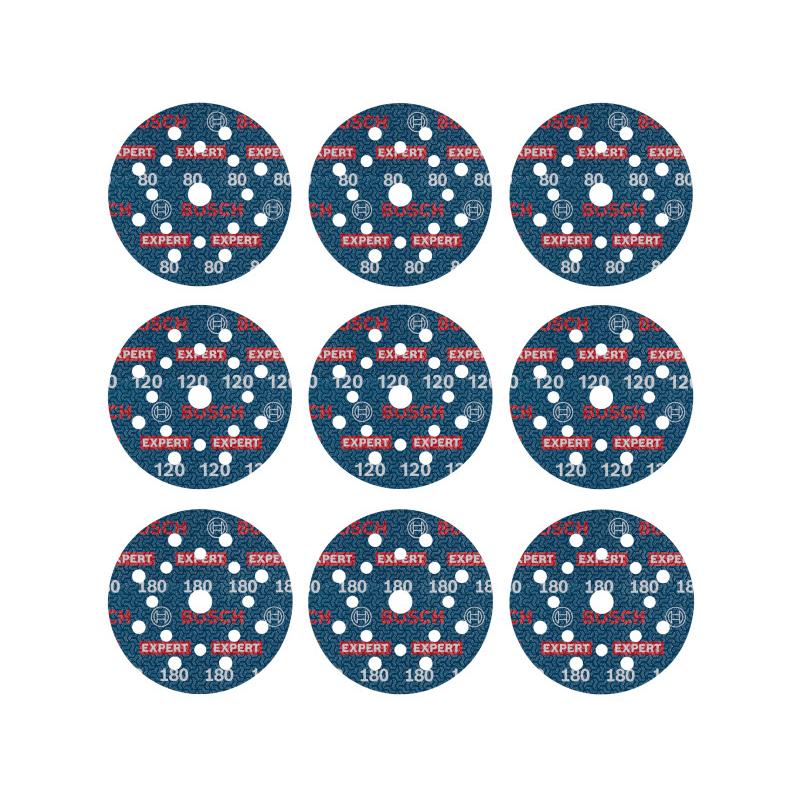 BOSCH EXPERT O780 Foil Tépőzáras csiszolótárcsa készlet 9 részes 125 mm kerámiaszemcsés BOSCH EXPERT O780 Foil Tépőzáras csiszolótárcsa készlet 9 részes 125 mm kerámiaszemcsés