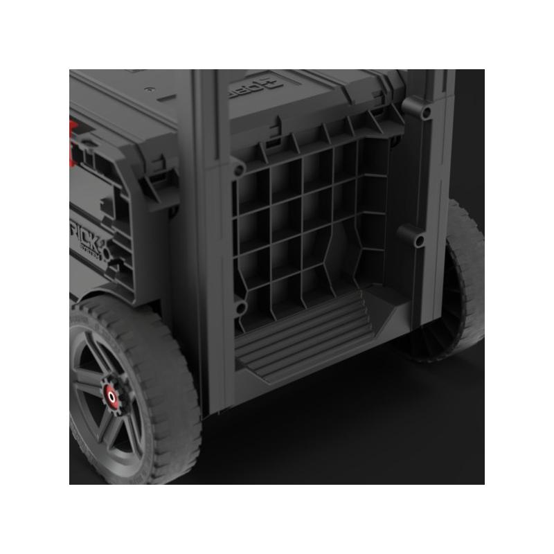 QBRICK SYSTEM PRO Görgős szerszámos láda 2 fiókos QBRICK SYSTEM PRO Görgős szerszámos láda 2 fiókos