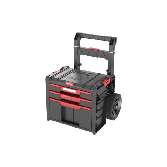 QBRICK SYSTEM PRO Görgős szerszámos láda 3 fiókos QBRICK SYSTEM PRO Görgős szerszámos láda 3 fiókos