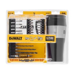 DEWALT Bithegy készlet 25 részes + Kávés bögre